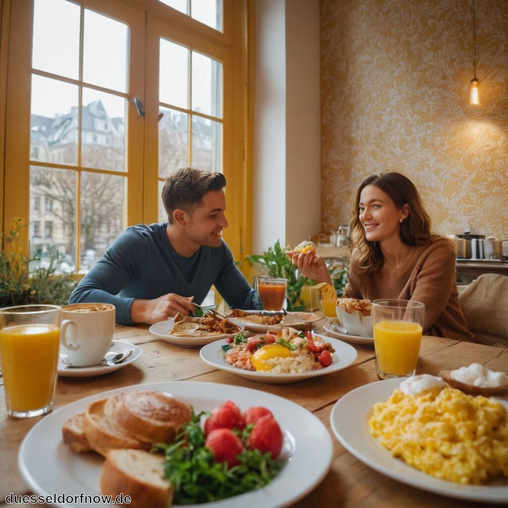 Die besten Plätze zum Frühstücken in Düsseldorf