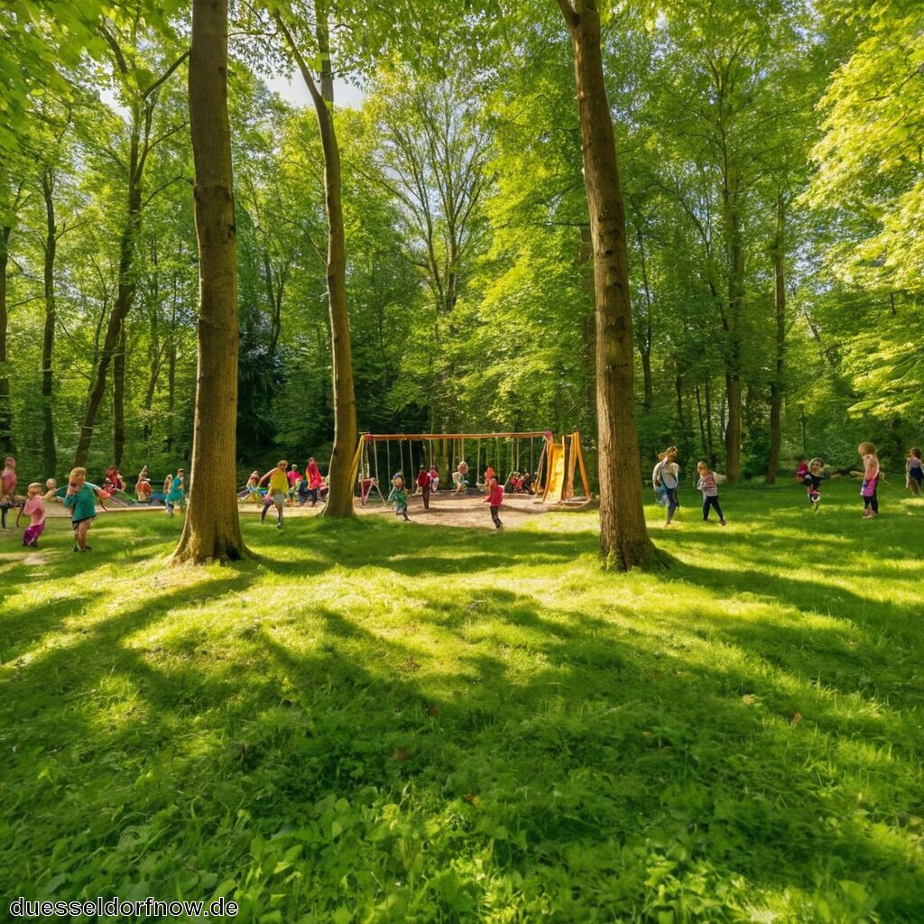 Die schönsten Spielplätze in Düsseldorf
