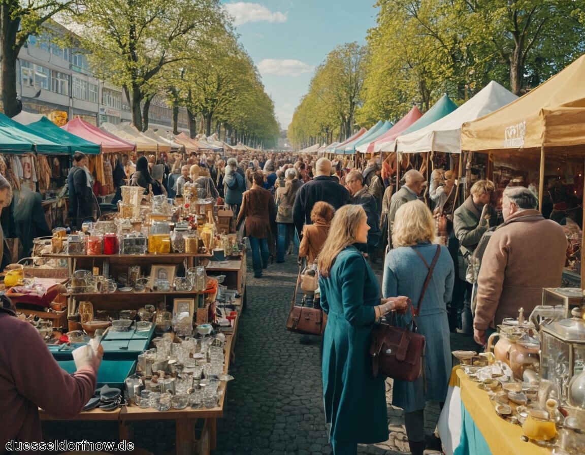 Nord - Str. Flohmarkt - Die besten Flohmärkte in Düsseldorf