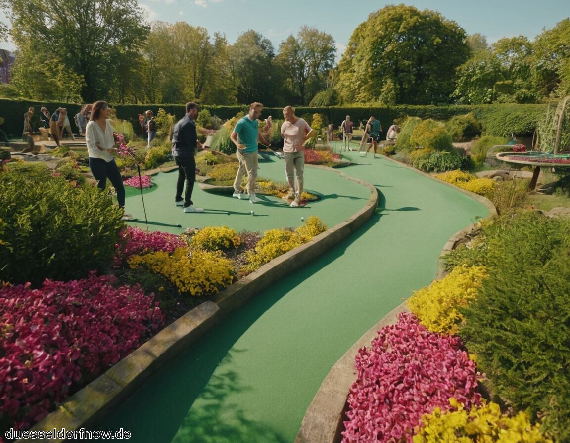Die besten Minigolf-Plätze in Düsseldorf
