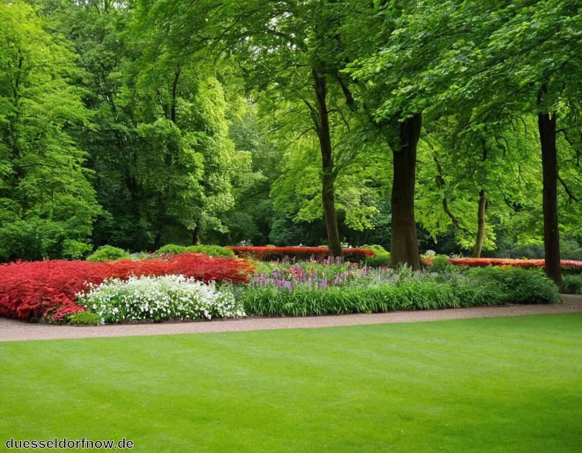 Die schönsten Parks und Gärten in Düsseldorf