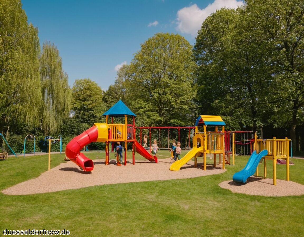 Die schönsten Spielplätze in Düsseldorf