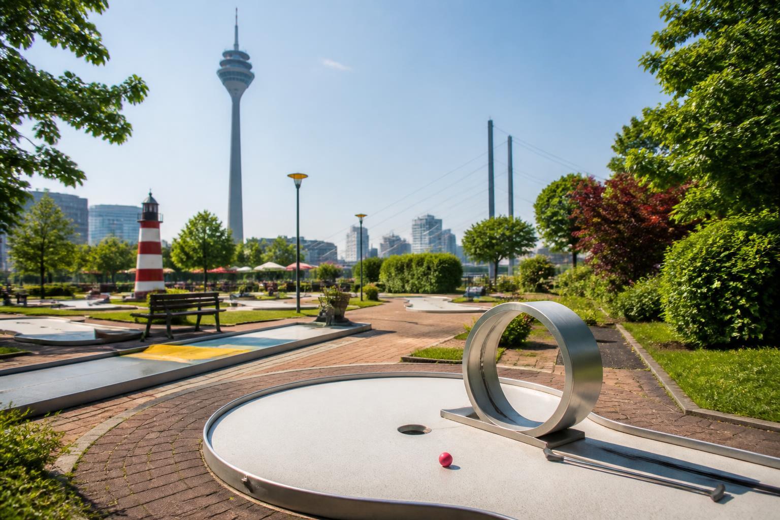 Die besten Minigolf-Plätze in Düsseldorf